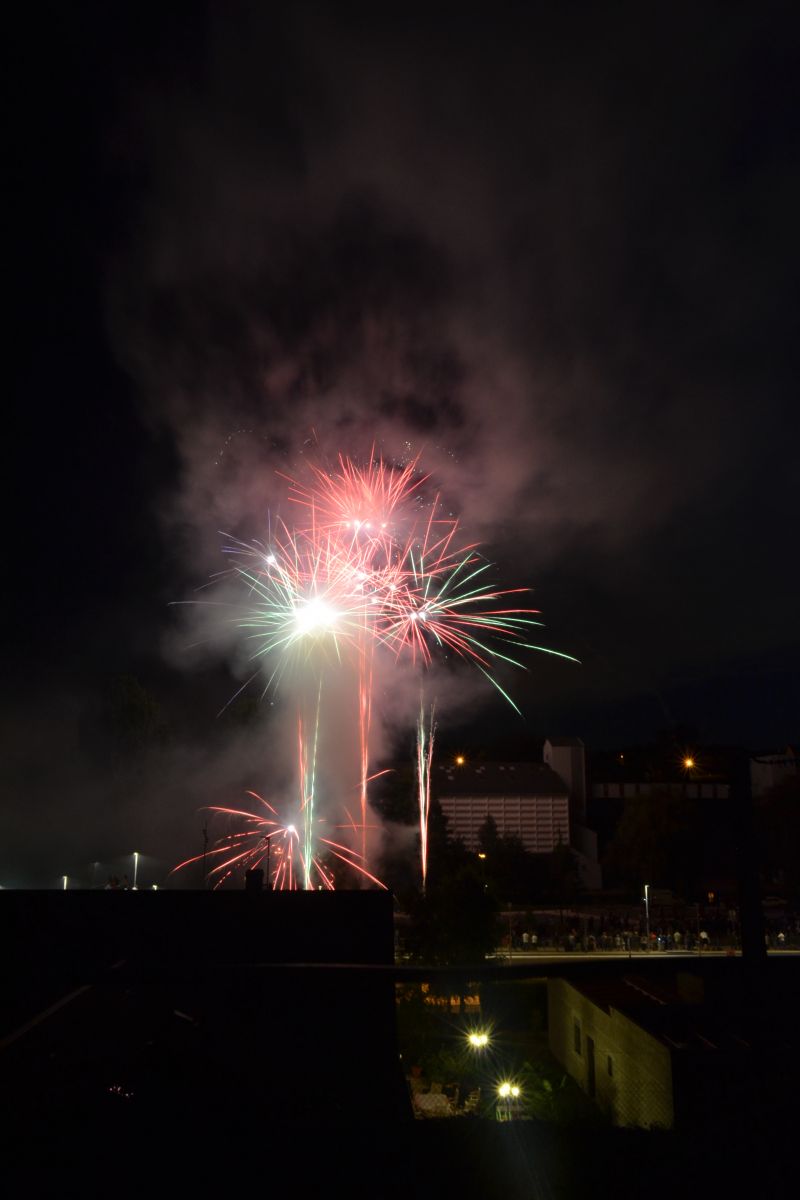 Le feu d'artifice