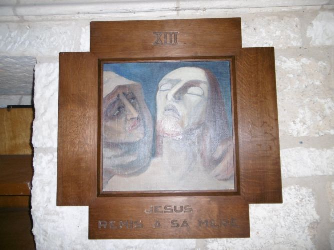 Jésus remis à sa mère