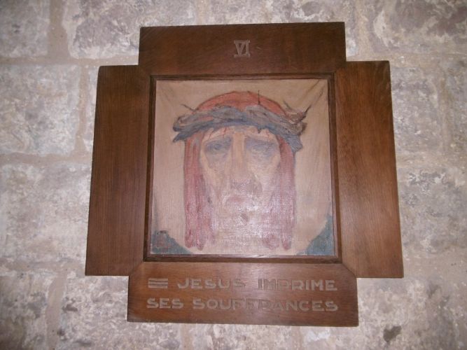 Jésus imprime ses souffrances
