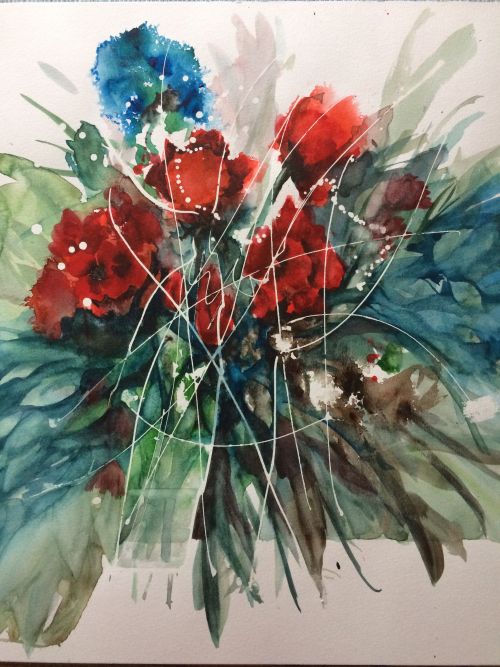 Reproduction de la toile figurant sur l'affiiche