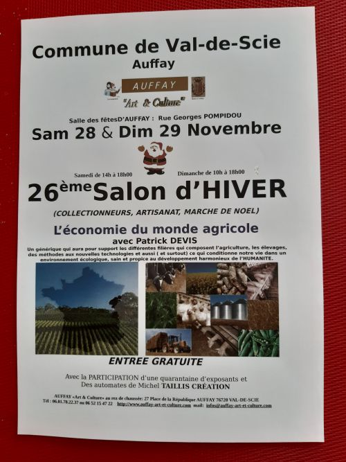 AFFICHE DU 26ème SALON D'HIVER