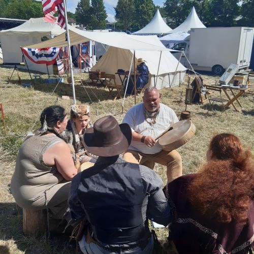 Laurence et David CALENTIER (camp canadien)AMP