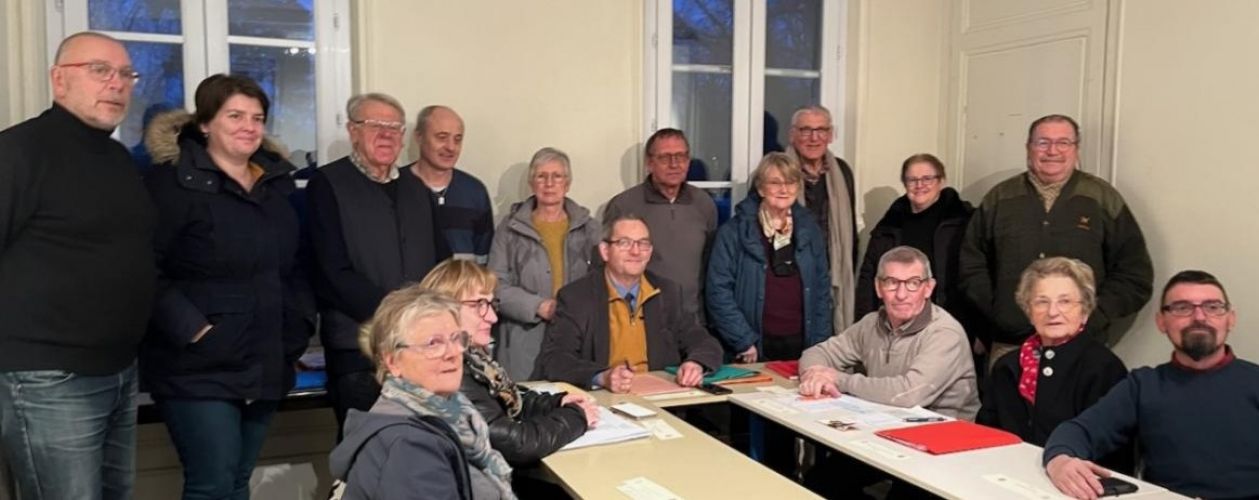 La nouvelle équipe de bénévoles avec ses 18 membres
